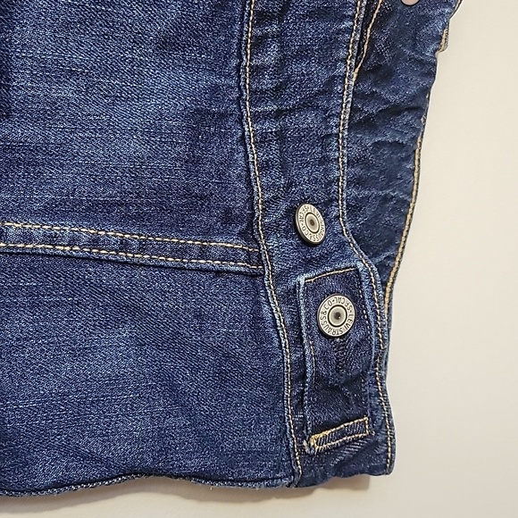 Levi's Denim Jean Trucker Jacket - Size Small - Picture 10 of 14